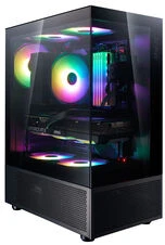 XPG (ADATA) XPG INVADER X MINI KOMPAKTES MID-TOWER-CASE Juodas