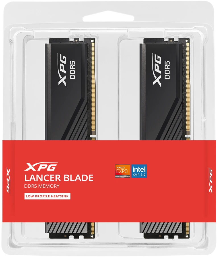 RAM Atminties Modulis - ADATA XPG Lancer Blade DDR5 32GB (2x16GB) 3000MHz Juoda