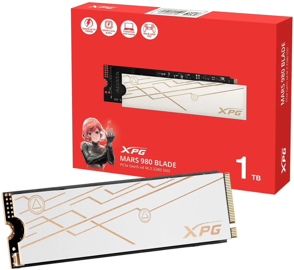 Adata XPG Mars 980 Blade M.2 NVMe PCIe5x4 1TB