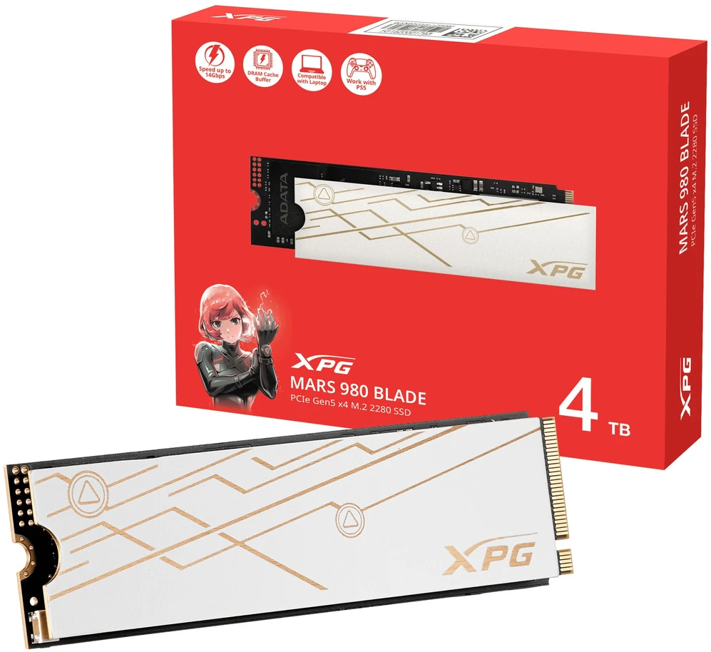 Adata XPG Mars 980 Blade M.2 NVMe PCIe5x4 4TB