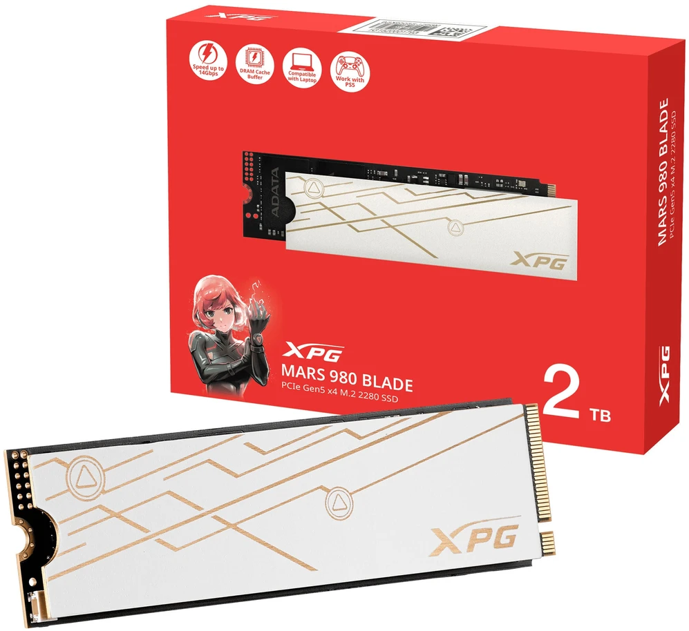 Adata XPG Mars 980 Blade M.2 NVMe PCIe5x4 2TB