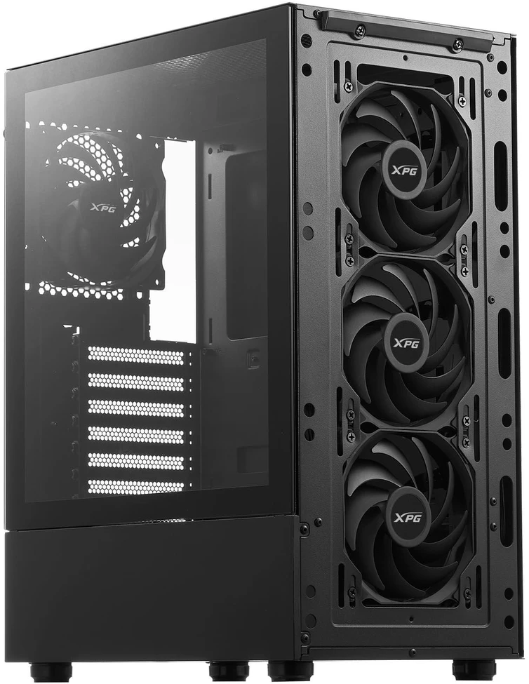 ADATA XPG VALOR MESH (ATX) Midi Tower, juodas, mažmeninės prekybos