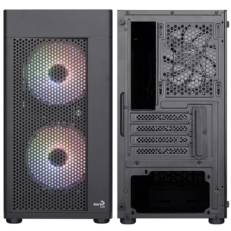 AEROCOOL PGS HEXFORM-G-BK-V2 FRGB dėklas, žema kaina | Varle.lt