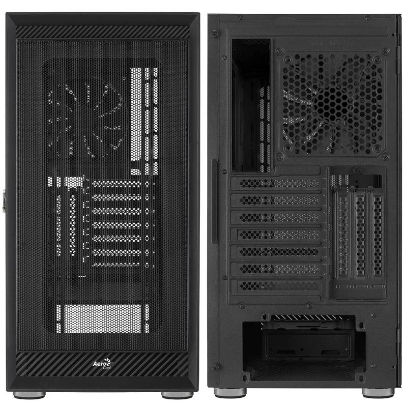 Aerocool Graphite v1 Midi-Tower - juodos spalvos