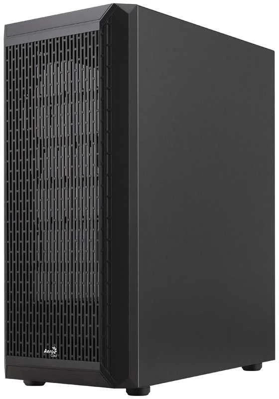 Aerocool Beam-G-BK-v1 Midi-Tower, Tempered Glass - juodos spalvos