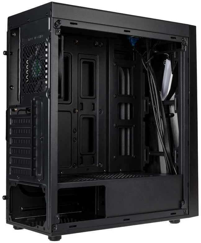 AEROCOOL AEROPGSBOLT-BK-RGB PC dėklas ATX Aerocool BOLT RGB USB 3.0 - 1x120mm Juodas FAN