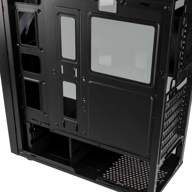 AEROCOOL AEROPGSBOLT-BK-RGB PC dėklas ATX Aerocool BOLT RGB USB 3.0 - 1x120mm Juodas FAN