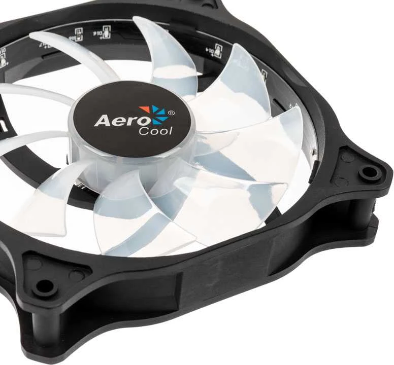 Aerocool Cosmo 12 Kompiuterio korpusui Ventiliatorius 12 cm Juoda