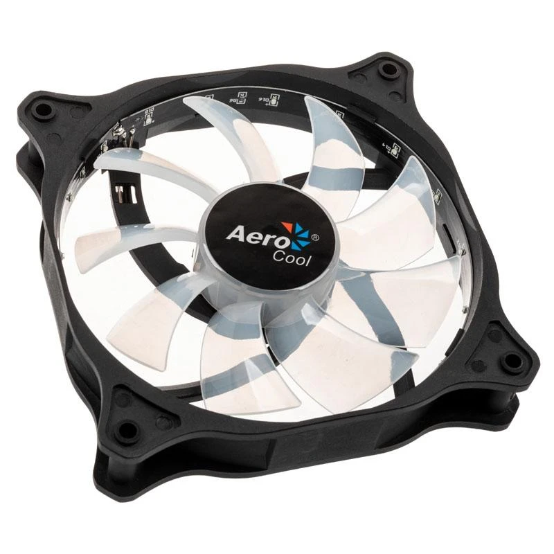 Aerocool Cosmo 12 Kompiuterio korpusui Ventiliatorius 12 cm Juoda