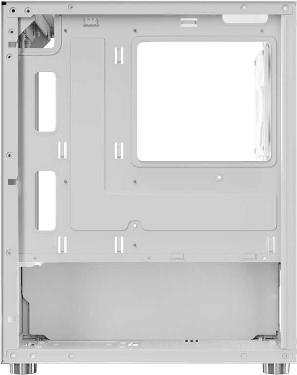 Aerocool CS111 korpusas baltas (CS-111-G-WT-v1)