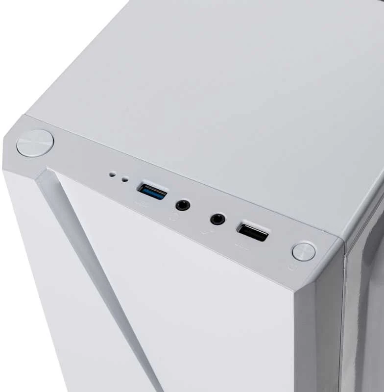 AEROCOOL AEROPGSCYLONMINI-WH PC dėklas Micro-ATX Aerocool CYLON MINI RGB Baltas - USB3.0