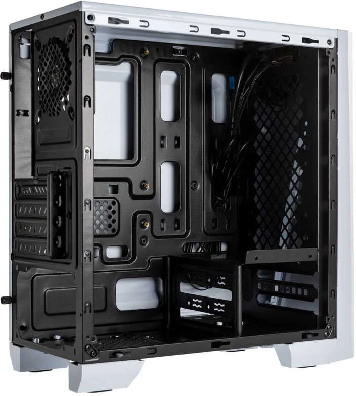 AEROCOOL AEROPGSCYLONMINI-WH PC dėklas Micro-ATX Aerocool CYLON MINI RGB Baltas - USB3.0