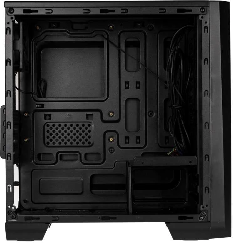 AEROCOOL AEROPGSCYLONMINI-BK PC dėklas Micro-ATX be maitinimo šaltinio Aerocool CYLON MINI RGB - USB3.0