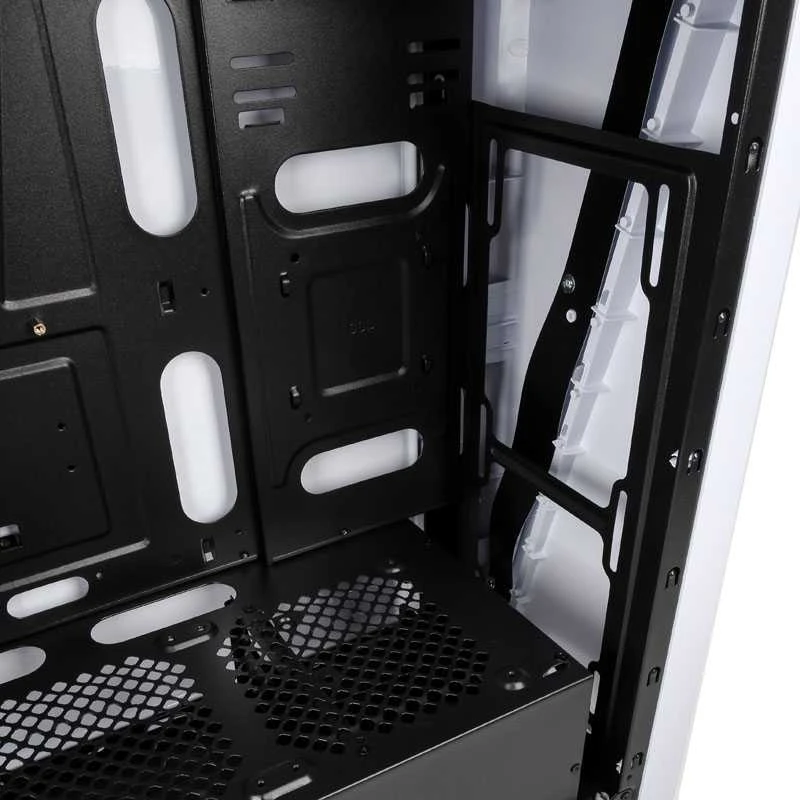 AEROCOOL AEROPGSCYLON-WH PC dėklas ATX be maitinimo šaltinio Aerocool CYLON RGB - USB3.0 Baltas