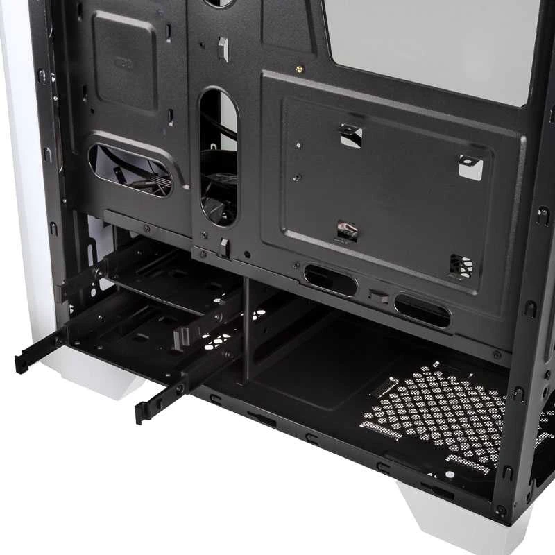 AEROCOOL AEROPGSCYLON-WH PC dėklas ATX be maitinimo šaltinio Aerocool CYLON RGB - USB3.0 Baltas