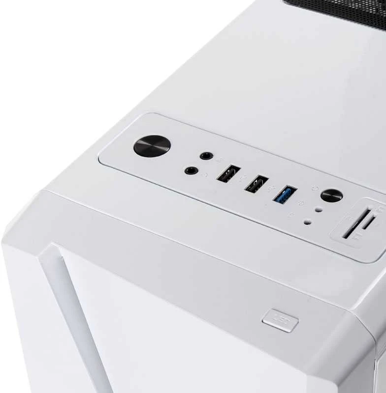 AEROCOOL AEROPGSCYLON-WH PC dėklas ATX be maitinimo šaltinio Aerocool CYLON RGB - USB3.0 Baltas