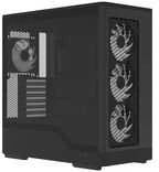 „Aerocool D520A“ kompiuterio korpusas, vidutinio dydžio bokštas, ATX, grūdintas stiklas, RGB – Juodas