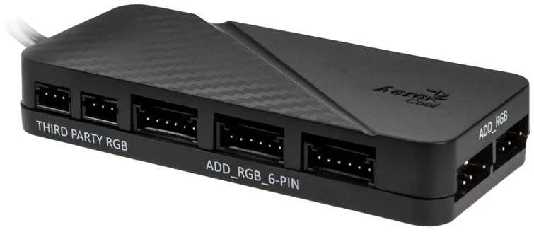Kompiuterio Ventiliatoriai - Aerocool Duo12pro 3x12cm ARGB, Juoda