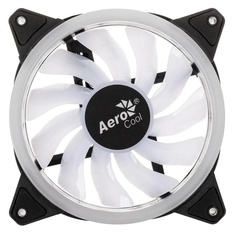 Kompiuterio Ventiliatoriai - Aerocool Duo12pro 3x12cm ARGB, Juoda