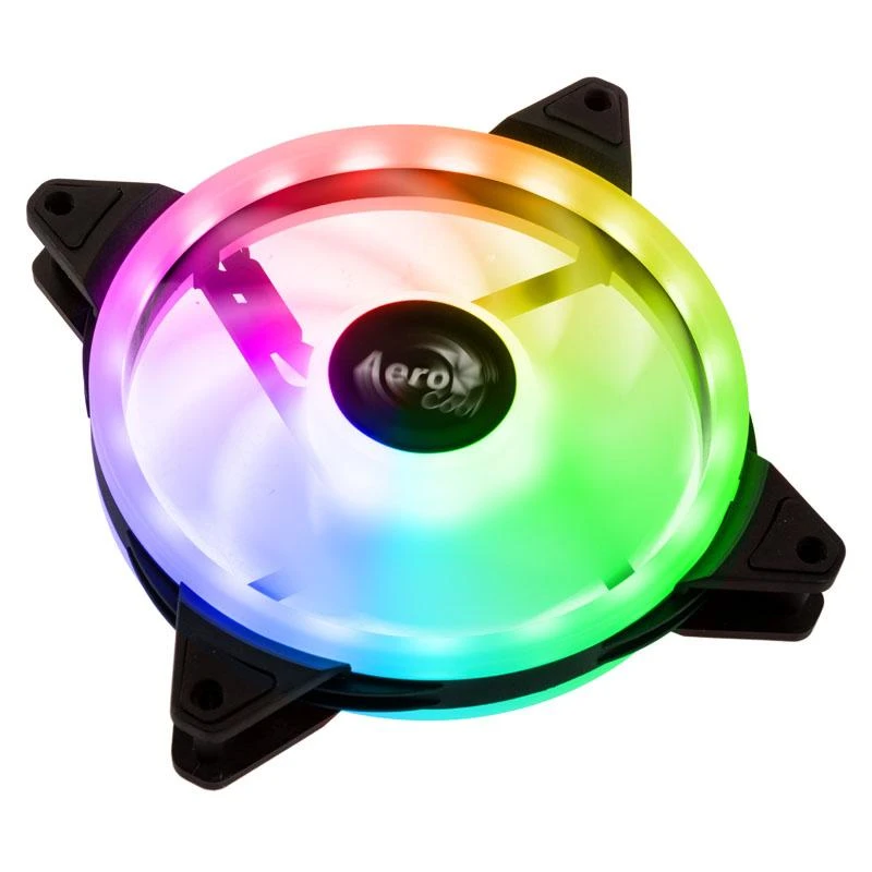 Aerocool Duo 14 Kompiuterio korpusui Ventiliatorius 14 cm Juoda