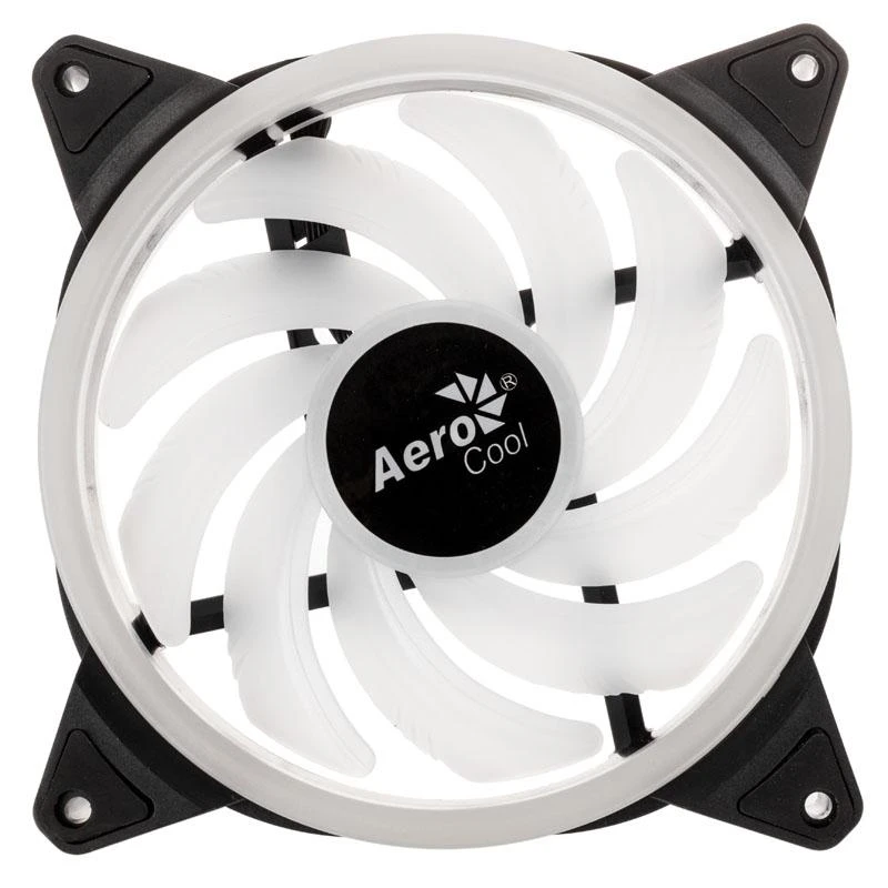 Aerocool Duo 14 Kompiuterio korpusui Ventiliatorius 14 cm Juoda