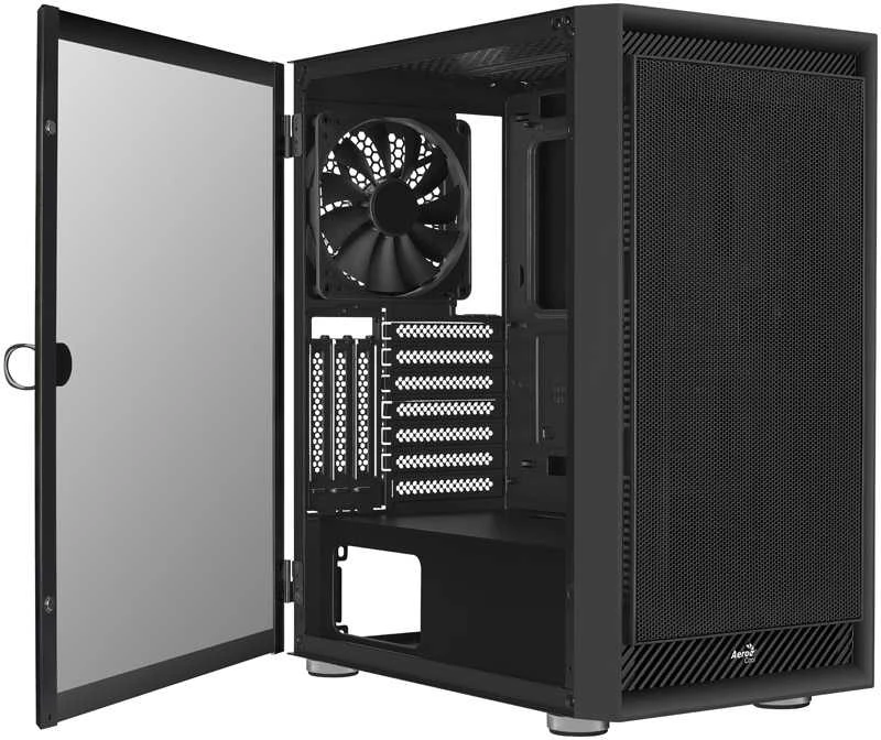 Aerocool Graphite v1 Midi-Tower - juodos spalvos