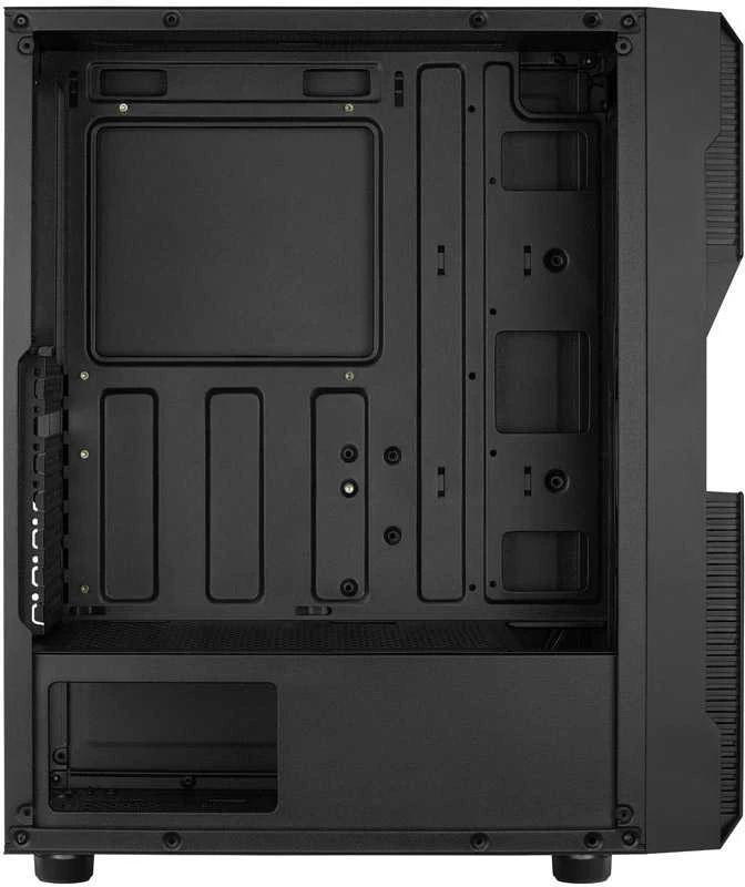 Aerocool Menace Saturn FRGB „Midi Tower“ Juoda
