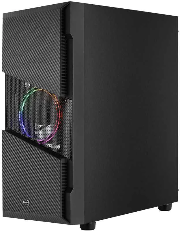 Aerocool Menace Saturn FRGB „Midi Tower“ Juoda