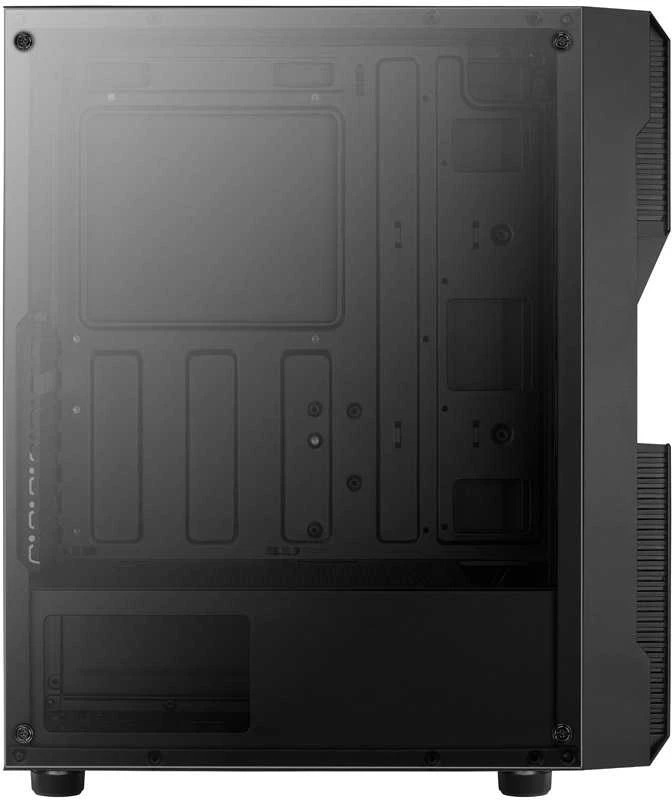 Aerocool Menace Saturn FRGB „Midi Tower“ Juoda