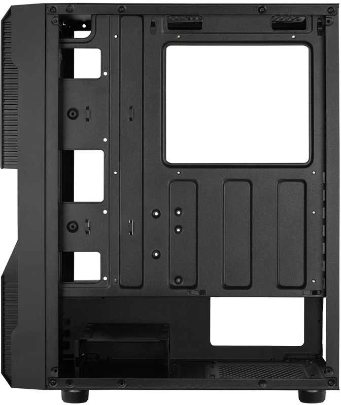 Aerocool Menace Saturn FRGB „Midi Tower“ Juoda