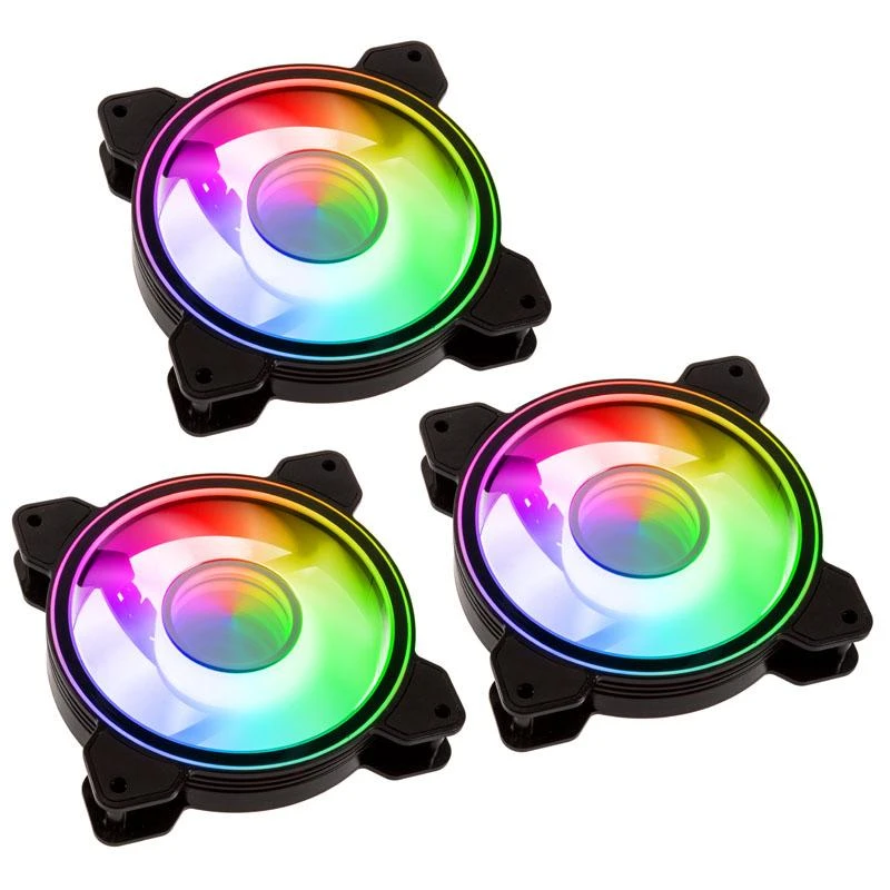 Ventiliatoriai - Aerocool Mirage 12 ARGB Pro 12 cm Juodi