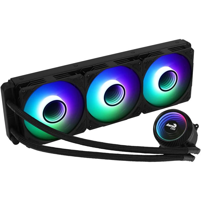 Aerocool Mirage L360 RGB aušintuvas trimis ventiliatoriais