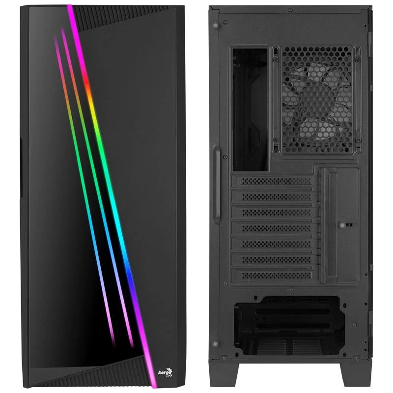 AEROCOOL PGS MIRAGE-G-BK-V1 ARGB dėklas