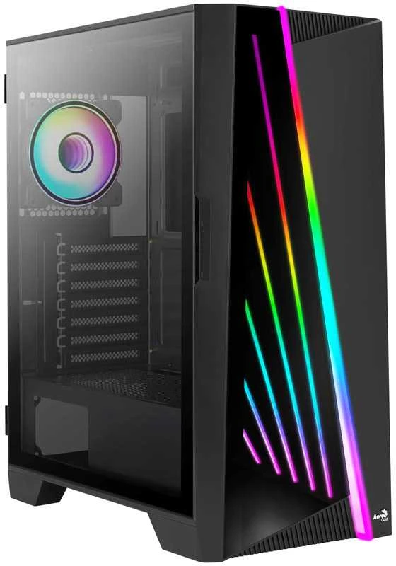 AEROCOOL PGS MIRAGE-G-BK-V1 ARGB dėklas