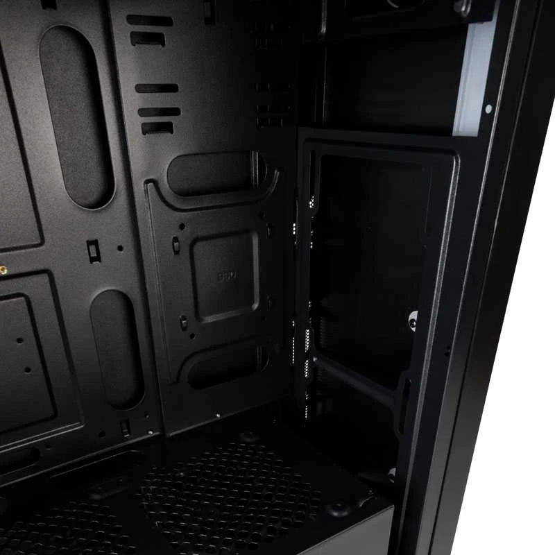AEROCOOL AEROPGSRIFT-BK-RGB PC dėklas ATX Aerocool RIFT RGB USB 3.0 - 1x120mm Juodas FAN