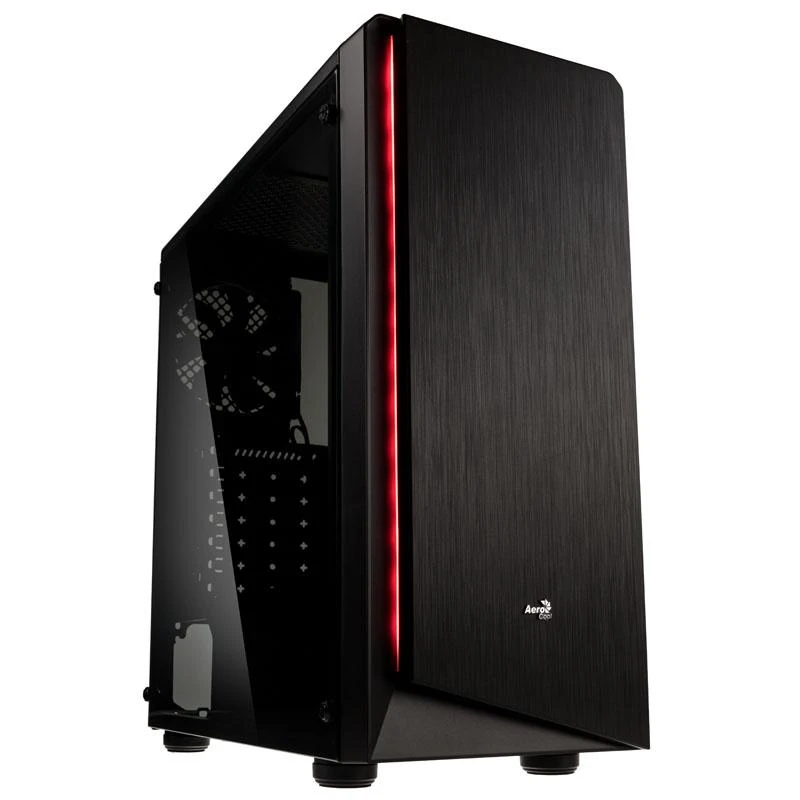 AEROCOOL AEROPGSRIFT-BK-RGB PC dėklas ATX Aerocool RIFT RGB USB 3.0 - 1x120mm Juodas FAN