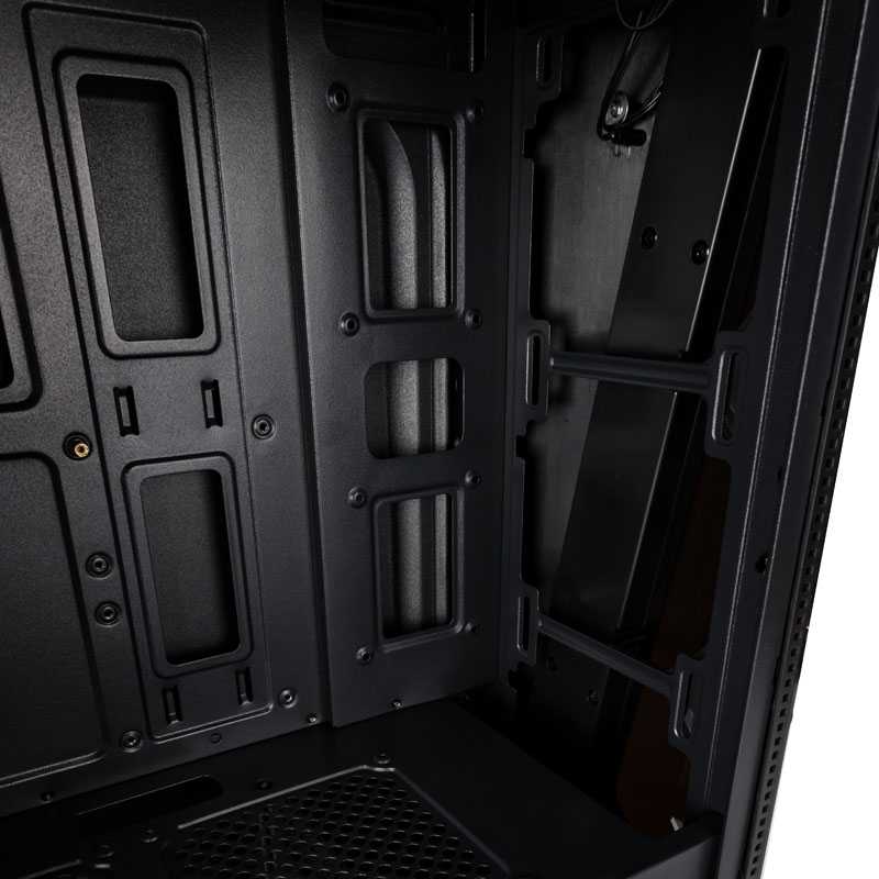 Korpusas Aerocool PGS SHARD RGB AEROPGSSHARDRGB-BK (ATX, Micro ATX, Mini ATX, juodos spalvos)