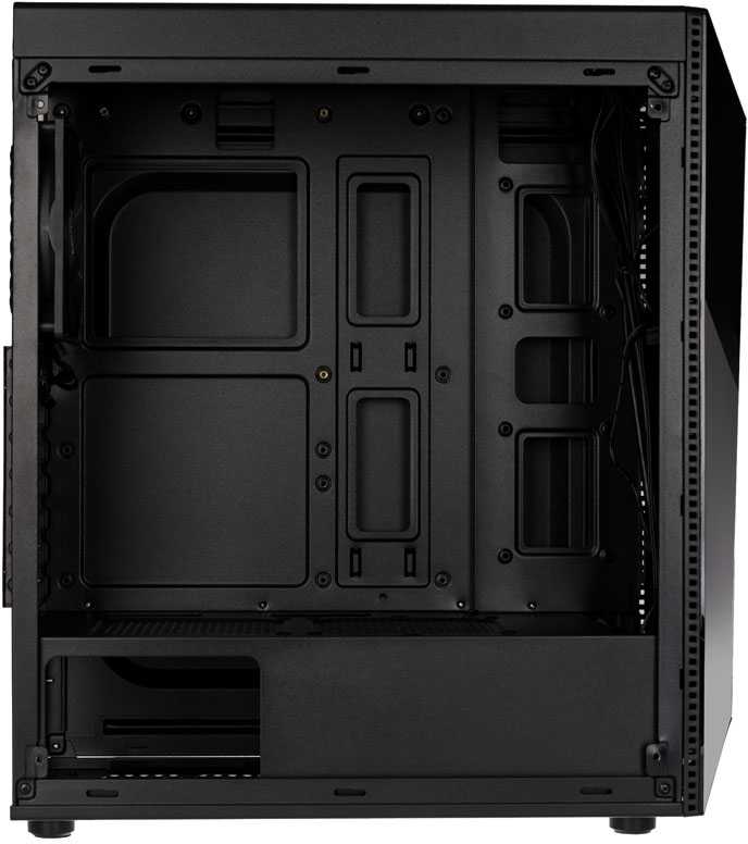 Korpusas Aerocool PGS SHARD RGB AEROPGSSHARDRGB-BK (ATX, Micro ATX, Mini ATX, juodos spalvos)
