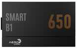AeroCool Smart B1 80 PLUS Bronze maitinimo blokas, PCIe 5.1, ATX 3.1 - 650 W, juodas
