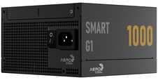 Aerocool Smart G1 80 PLUS Gold įkroviklis, PCIe 5.1, ATX 3.1 - 1000 Watt, juodas