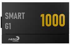 Aerocool Smart G1 80 PLUS Gold įkroviklis, PCIe 5.1, ATX 3.1 - 1000 Watt, juodas
