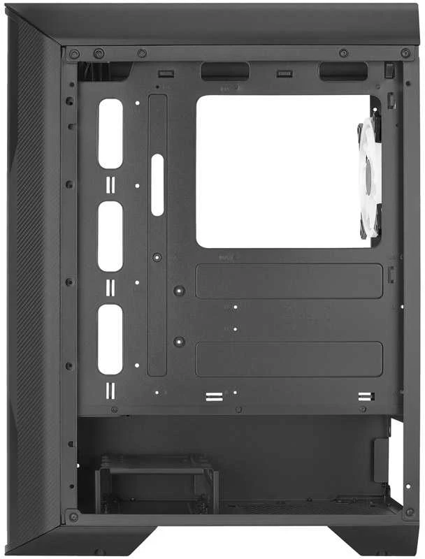 Aerocool Splinter Duo Midi–Tower – juoda