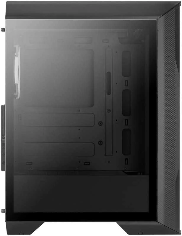 Aerocool Splinter Duo Midi–Tower – juoda