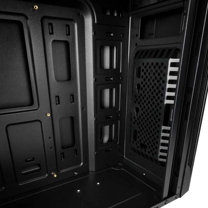 AEROCOOL AEROPGSSPLIT-A-BKRGB kompiuterio dėklas ATX Aerocool SPLIT RGB USB 3.0 - RGB STRIP 1x120mm VENTILIATORIUS