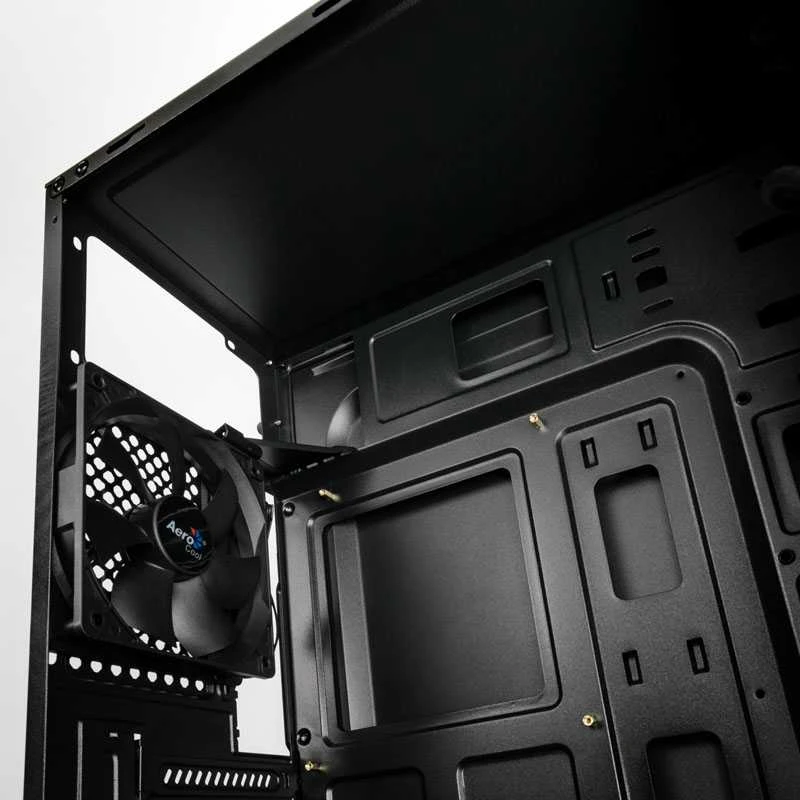 AEROCOOL AEROPGSSPLIT-A-BKRGB kompiuterio dėklas ATX Aerocool SPLIT RGB USB 3.0 - RGB STRIP 1x120mm VENTILIATORIUS