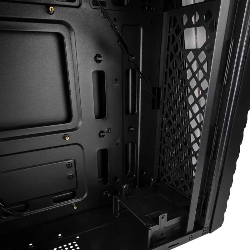 AEROCOOL AEROPGSSTREAK-A-BKRG kompiuterio dėklas ATX Aerocool STREAK RGB USB 3.0 – DVIGUBA RGB JUOSTA 1x80mm VENTILIATORIUS
