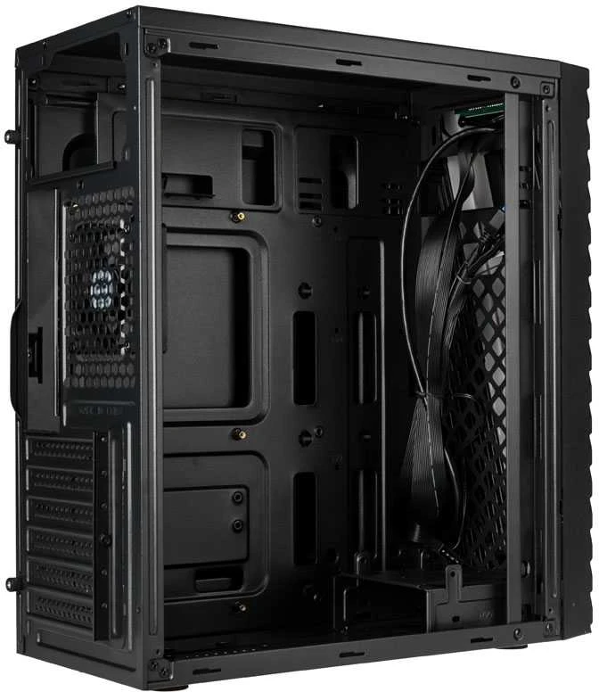 AEROCOOL AEROPGSSTREAK-A-BKRG kompiuterio dėklas ATX Aerocool STREAK RGB USB 3.0 – DVIGUBA RGB JUOSTA 1x80mm VENTILIATORIUS