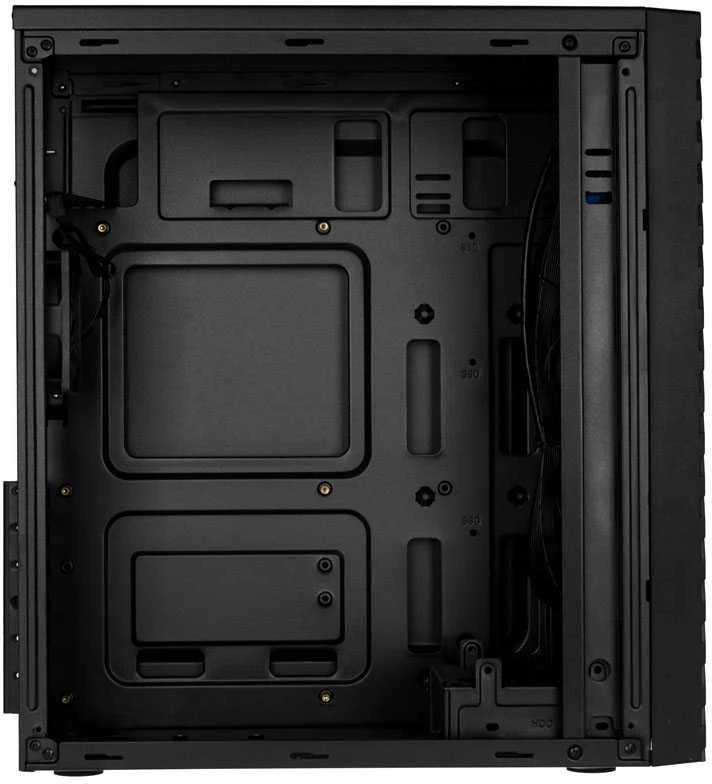 AEROCOOL AEROPGSSTREAK-A-BKRG kompiuterio dėklas ATX Aerocool STREAK RGB USB 3.0 – DVIGUBA RGB JUOSTA 1x80mm VENTILIATORIUS