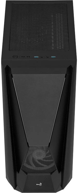 AEROCOOL PGS VISOR-G-BK-v1 ARGB Juodas Mid Tower PC dėklas
