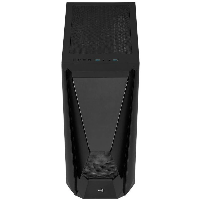 AEROCOOL PGS VISOR-G-BK-v1 ARGB Juodas Mid Tower PC dėklas